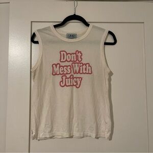 Y2K Juicy Couture tank top